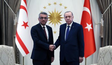Cumhurbaşkanı Erhürman ve TC Cumhurbaşkanı Erdoğan ortak basın toplantısı düzenlendi