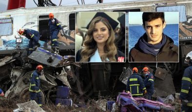 Yunanistan’daki tren kazasında Kıbrıslı öğrenciler Kipriano ve Anastasia kayıp