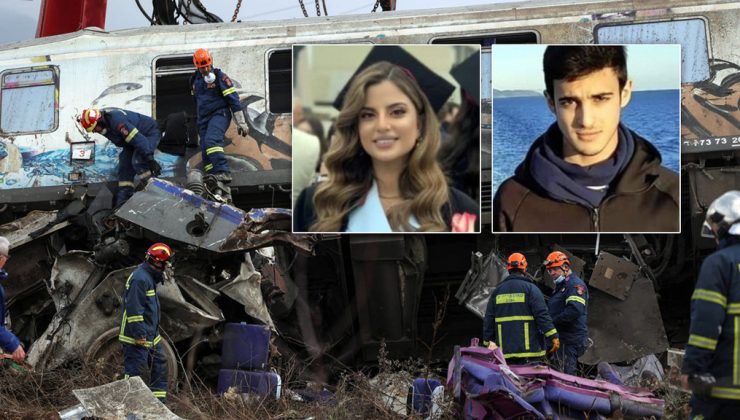 Yunanistan’daki tren kazasında Kıbrıslı öğrenciler Kipriano ve Anastasia kayıp