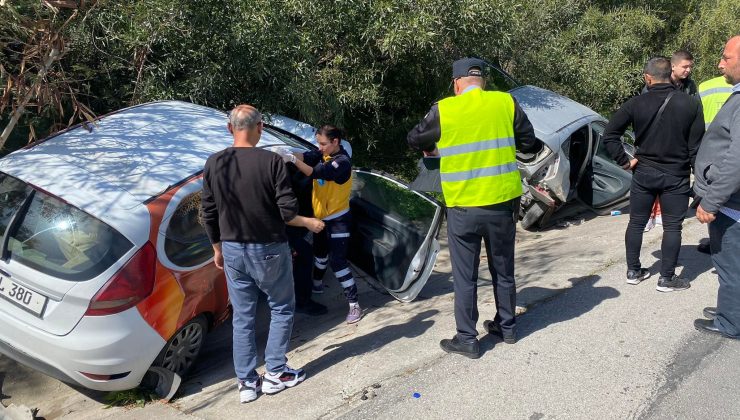 Su kanalına sürüklenerek durdular