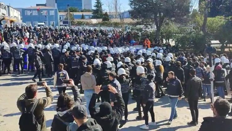 Ankara’ya yürüme kararı alan işçilere polis ablukası
