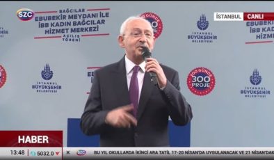 CANLI YAYIN: Kılıçdaroğlu, İstanbul’da halka sesleniyor