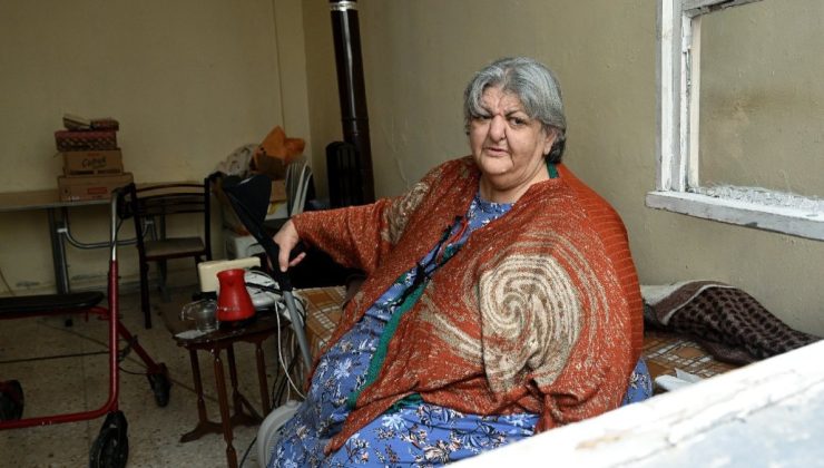 Hataylı 230 kiloluk kadın bütün depremleri evinde yaşadı