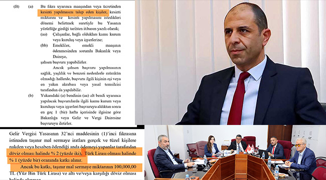 DİLEKÇE VERMEYENE  KESİNTİ YOK
