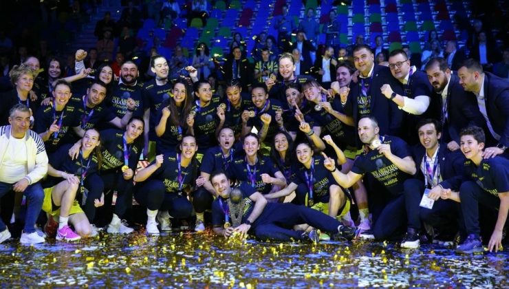 Fenerbahçe Alagöz, Euroleague şampiyonu oldu