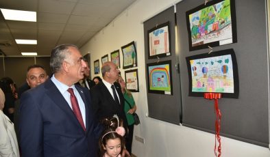 2’nci Atatürk’ün Çocukları Resim Sergisi açıldı