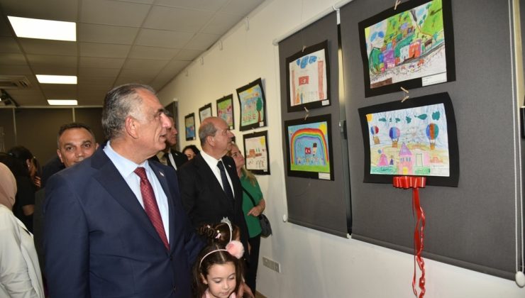 2’nci Atatürk’ün Çocukları Resim Sergisi açıldı