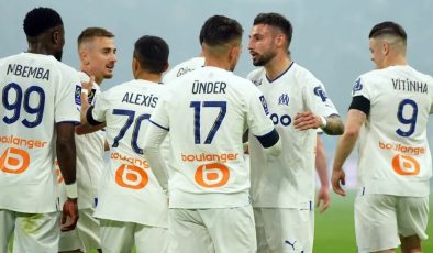 Cengiz Ünder’in gol attığı maçta Marsilya galip