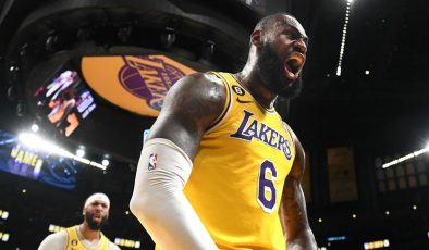 James rekor kırdı, Lakers seride 3-1 öne geçti