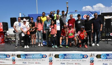 200 bin TL ödüllü Girne Yarı Maratonu koşuldu: Sevimli dostlar için 1.5 milyon TL toplandı