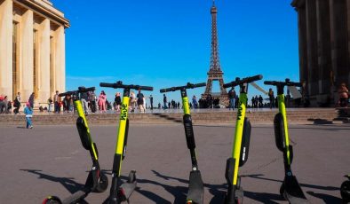 Paris’te kiralık e-scooterlar yasaklandı