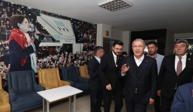 Bakan Akar’dan CHP ve İYİ Parti’ye ziyaret