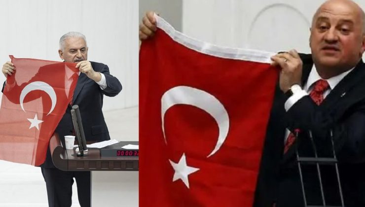 Bayrak aynı ama tepkiler farklı! Erdoğan bu kez ne diyecek?