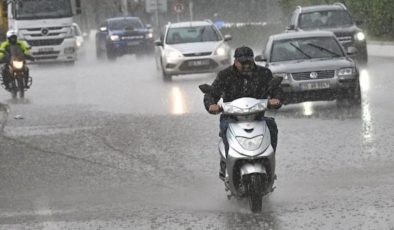 Birçok şehre uyarı: Sağanak yağış vuracak