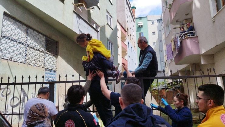 Bursa’da korkunç olay: İtfaiye küçük çocuk için seferber oldu