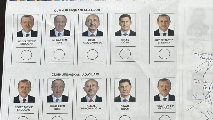 Cumhurbaşkanlığı seçimi oy pusulası YSK tarafından onaylandı