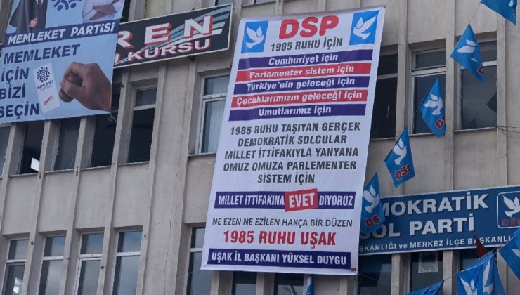 DSP il örgütü ‘Millet İttifakı’nı destekleyeceğini duyurdu