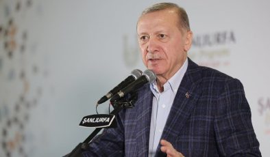 Erdoğan, 1992 yılında açılan Harran Üniversitesi’ni de ‘biz yaptık’ dedi