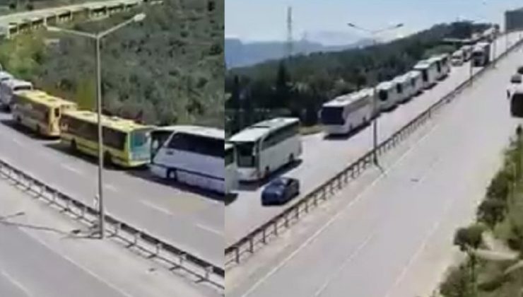 Erdoğan mitingine resmi plakalı otobüsler ile taşıdılar