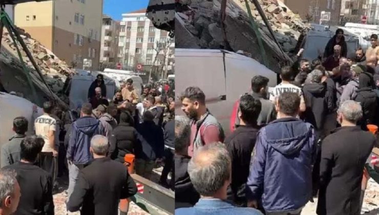 İstanbul’da metruk binada çökme: Çok sayıda ekip sevk edildi