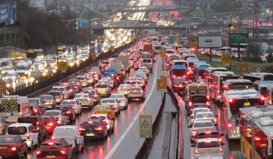 İstanbul’da trafik felç