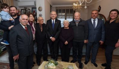 Kılıçdaroğlu, eski milletvekili Ömer Necati Cengiz’i ziyaret etti