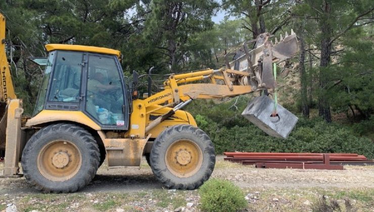 Mahkeme kararına rağmen Phaselis’te inşaat devam ediyor
