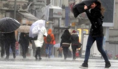 Meteoroloji İstanbul ve çevresini uyardı: Kuvvetli sağanak geliyor