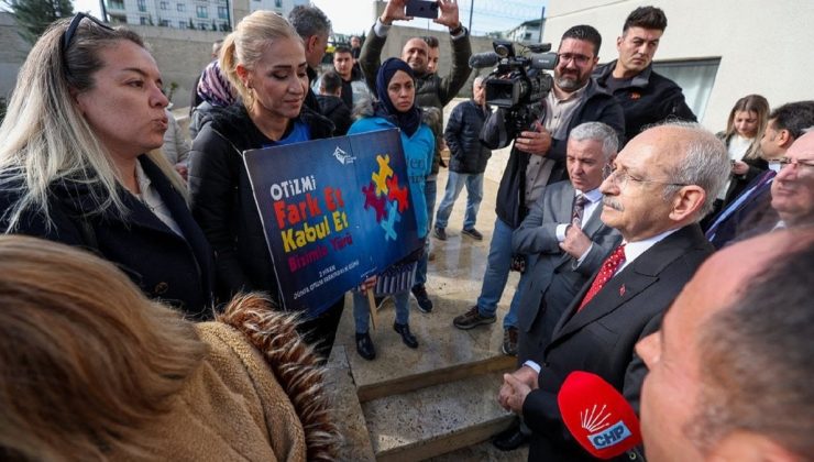 Otizmli çocuk anneleri Kılıçdaroğlu’na dert yandı