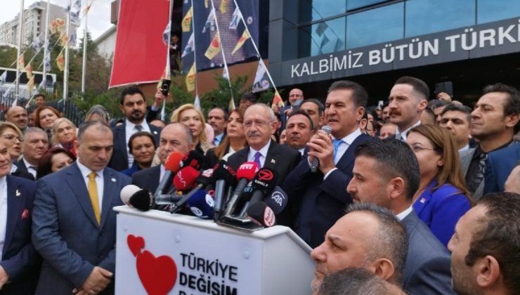 Sarıgül’den Kılıçdaroğlu’na tam destek