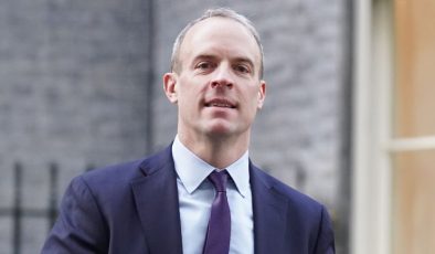 Bullying report into Dominic Raab handed to Number 10