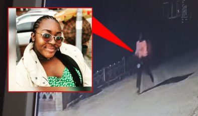 Son dakika… Gabonlu kızın son görüntüleri: Çıplak ayak sokakta koşuyor
