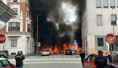 Milano’da şiddetli patlama