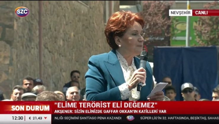 Akşener’den Erdoğan’a “tür” tepkisi