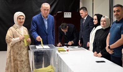 Erdoğan’ın oy kullandığı sandıkta sonuç belli oldu