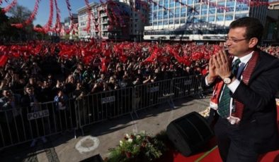 İmamoğlu: 28 Mayıs seçimi ya Kanal ya İstanbul seçimidir