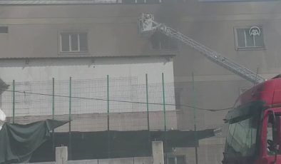 İstanbul’da mobilya fabrikasında yangın