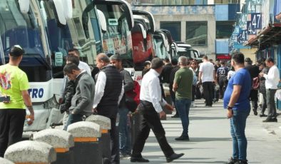 İstanbul’da otogarda 2’nci tur hareketliliği