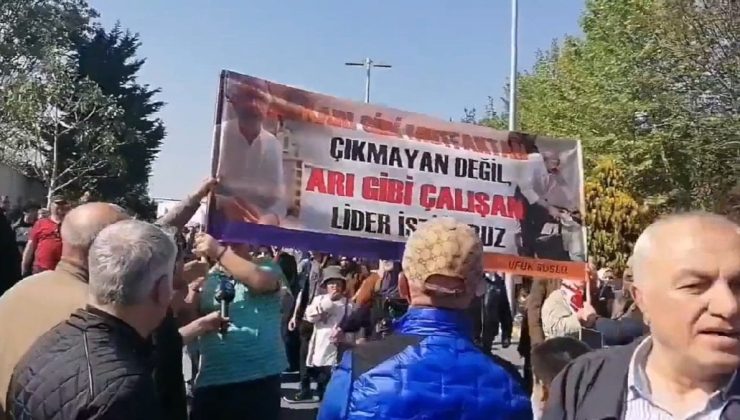 Kılıçdaroğlu’na yönelik cinsiyetçi pankarta tepki