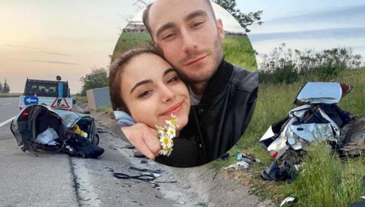 Nişanlı çift, nikaha 1 gün kala kazada hayatını kaybetti