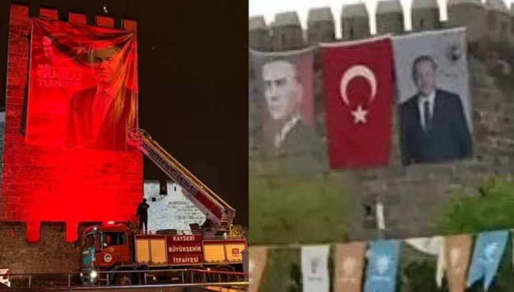Pankartlar tepki çekmişti… Seçim Kurulu’ndan ‘Erdoğan ve Akar’ kararı