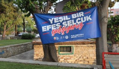 YSK’dan belediyenin ‘Yeşil Bir Efes Selçuk’ pankartına yasak