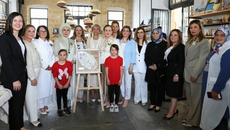 Emine Erdoğan’dan girişimci Kıbrıs Türk kadınlarına övgü