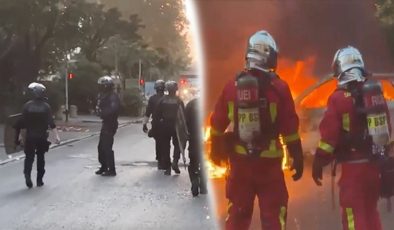 Fransa’da olaylar: 31 gözaltı, 24 polis yaralı