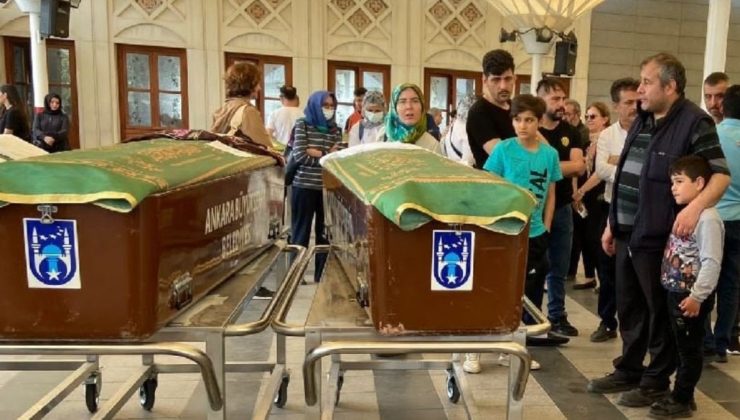 Böcek ilacının hayattan aldığı anne ile kızına veda