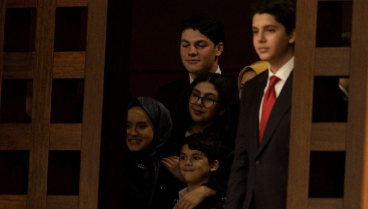 Erdoğan’ın torunlarının yemin heyecanı