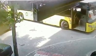 İETT otobüsünü duraktan çaldı başka ilçeye götürdü
