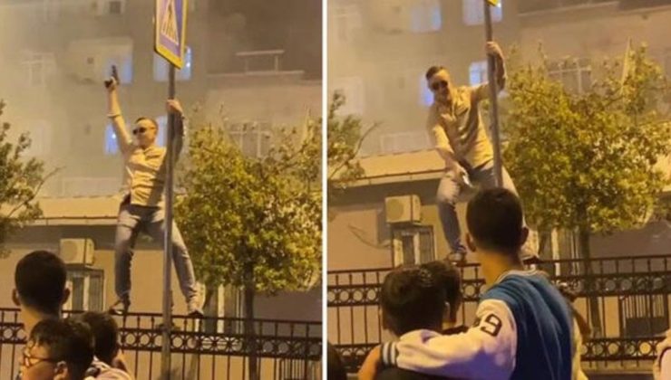İstanbul’da dans edip havaya ateş eden şüpheli yakalandı