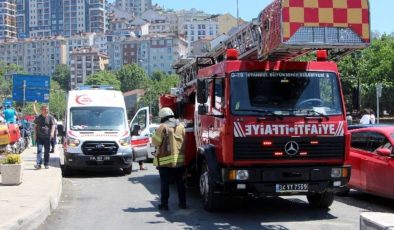 İstanbul’da rezidansta yangın: İtfaiye tarafından kurtarıldılar