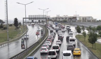 İstanbul’da uyarının ardından yağmur başladı